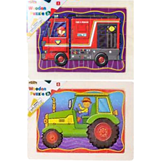 25 Piece Wooden Tray Puzzle  